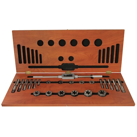 Drillco 20PC TAP & DIE SET NF 2000RF20